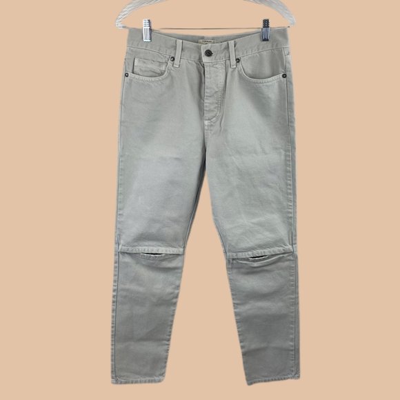 TopMan - Light Grey Wash - Tapered Jeans - Picture 2 of 7